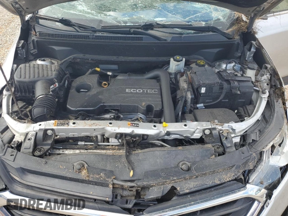 2019 Chevrolet Equinox LT with VIN 3GNAXKEV3KS613460, listed as a Copart auction lot 48407255 with 104,425 mi miles and Salvage Title. Bid and sale history available at carsss.com. Image 13.