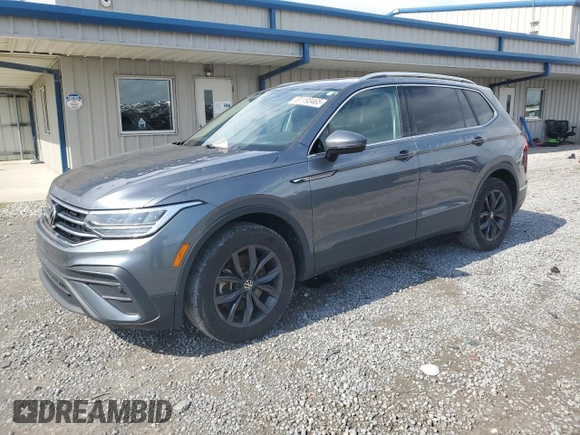 2023 Volkswagen Tiguan SE with VIN 3VVNB7AX5PM066685, listed as a Copart auction lot 61193465 with 44,816 mi miles and Salvage title. Bid and sale history available at DreamBid. Image 1.