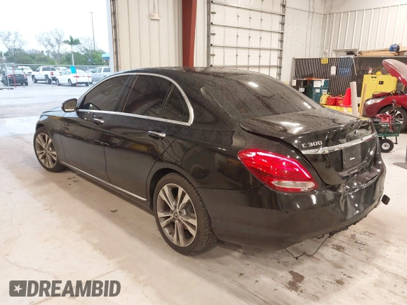 2017 Mercedes-Benz C C 300 with VIN 55SWF4JB1HU219142, listed as a IAAI auction lot 41378244 with 85,799 mi miles. Bid and sale history available at carsss.com. Image 3.