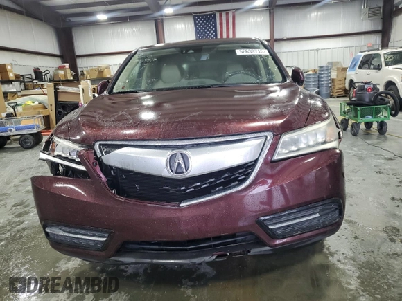 2016 Acura MDX Technology с VIN 5FRYD3H45GB018519, выставлен на аукционе Copart как лот 56639715 с пробегом Не указан миль и Чистый • Clean title. История ставок и продаж доступна на DreamBid. Изображение 5.