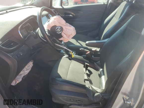 2017 Buick Encore Preferred with VIN KL4CJASB0HB025702, listed as a Copart auction lot 55781705 with 115,692 mi miles and Salvage title. Bid and sale history available at DreamBid. Image 7.