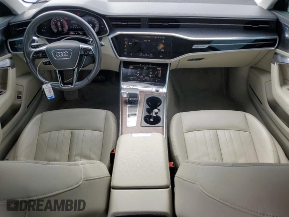 2019 Audi A6 Premium Plus with VIN WAUL2AF24KN024052, listed as a Copart auction lot 45996475 with 37,215 mi miles and Salvage Title. Bid and sale history available at carsss.com. Image 8.