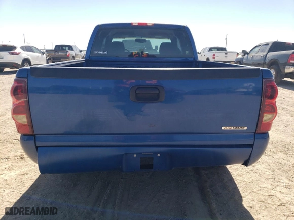 2003 Chevrolet Silverado 1500 Work Truck with VIN 1GCEC19X63Z318143, listed as a Copart auction lot 47134495 with 98,653 mi miles and Salvage Title. Bid and sale history available at carsss.com. Image 6.