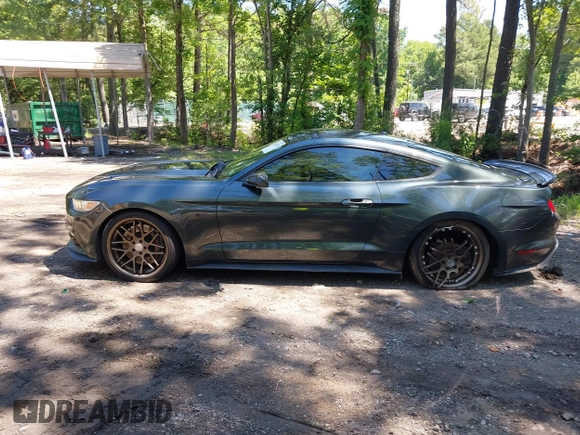 2015 Ford Mustang GT with VIN 1FA6P8CF1F5348234, listed as a IAAI auction lot 42563521 with 95,166 mi miles and . Bid and sale history available at DreamBid. Image 14.