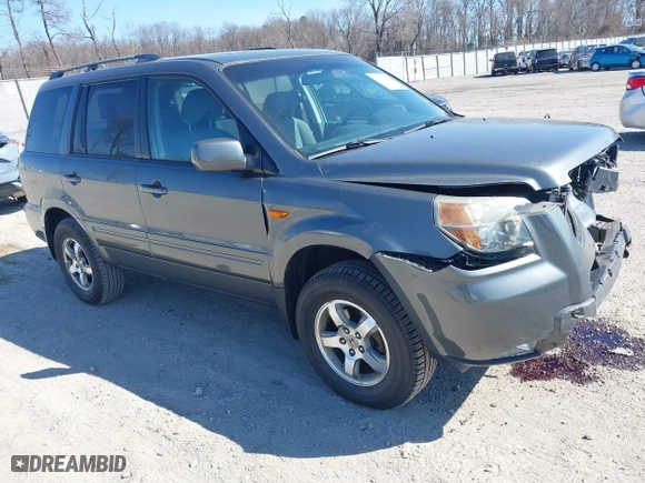 2008 Honda Pilot SE with VIN 5FNYF18358B021221, listed as a IAAI auction lot 41773745 with 169,160 mi miles. Bid and sale history available at carsss.com. Image 1.