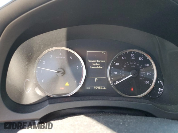2017 Lexus IS 200t z VIN JTHBA1D29H5040419, wystawiony jako Copart lot #48691715 z przebiegiem 92 982 mil mil oraz Szkoda całkowita • Salvage title. Historia ofert i sprzedaży dostępna na DreamBid. Obrazek 9.