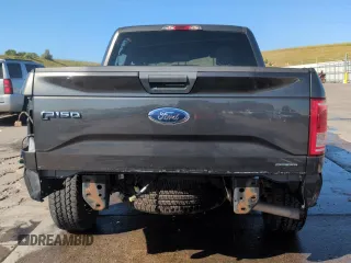 2015 Ford F-150 XLT with VIN 1FTEW1EF2FFC55441, listed as a Copart auction lot 61578305 with 109,975 mi miles and Salvage title. Bid and sale history available at DreamBid. Image 6.