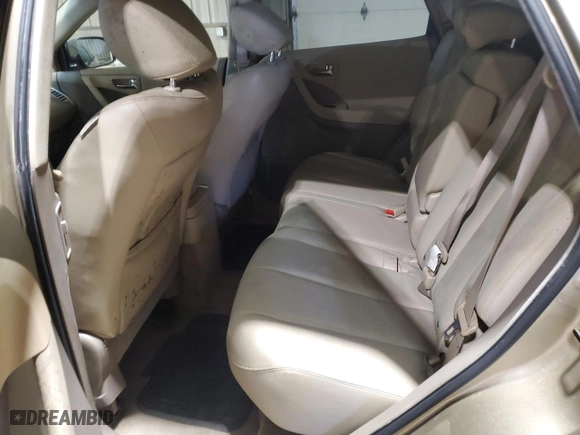 2006 Nissan Murano SL with VIN JN8AZ08W16W525372, listed as a Copart auction lot 46484295 with 0 mi miles and Clean Title. Bid and sale history available at carsss.com. Image 10.