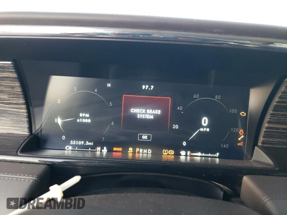 2020 Lincoln Navigator Black Label z VIN 5LMJJ3TTXLEL07264, wystawiony jako Copart lot #85087844 z przebiegiem 55 109 mil mil oraz Szkoda całkowita • Salvage title. Historia ofert i sprzedaży dostępna na DreamBid. Obrazek 9.