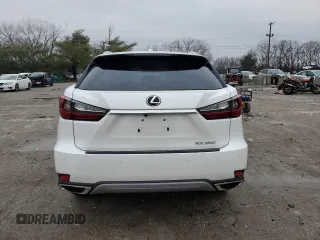 2022 Lexus RX 350 with VIN 2T2HZMDA3NC362383, listed as a Copart auction lot 45085255 with 43,905 mi miles and Salvage Title. Bid and sale history available at DreamBid. Image 6.