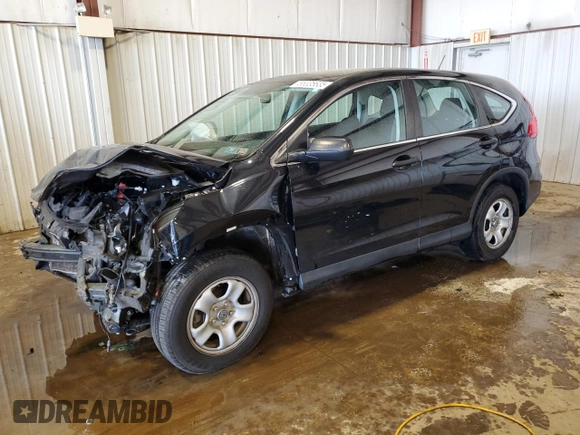 2015 Honda CR-V LX with VIN 5J6RM4H34FL098128, listed as a Copart auction lot 55335635 with 123,391 mi miles and Salvage Title. Bid and sale history available at DreamBid. Image 1.
