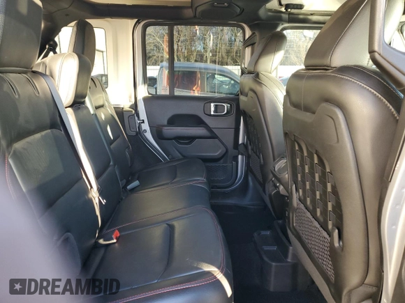 2020 Jeep Wrangler Unlimited Rubicon with VIN 1C4HJXFG6LW309146, listed as a Copart auction lot 88423285 with 65,288 mi miles and Salvage title. Bid and sale history available at DreamBid. Image 10.