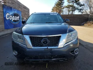 2013 Nissan Pathfinder Platinum with VIN 5N1AR2MM8DC642386, listed as a Copart auction lot 50571495 with 195,904 mi miles and Clean Title. Bid and sale history available at carsss.com. Image 5.