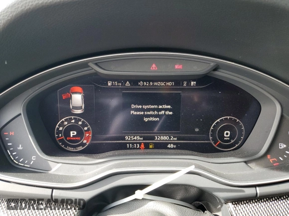 2018 Audi SQ5 Prestige with VIN WA1C4AFY1J2099089, listed as a Copart auction lot 82234144 with 92,549 mi miles and Salvage Title. Bid and sale history available at DreamBid. Image 9.