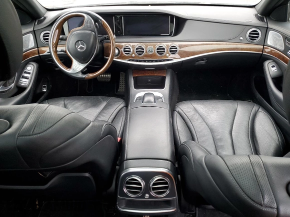 2014 Mercedes-Benz S S 550 with VIN WDDUG8CBXEA057824, listed as a Copart auction lot 44979535 with Not Provided miles and Salvage Title. Bid and sale history available at carsss.com. Image 8.