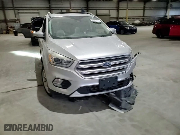 2019 Ford Escape Titanium with VIN 1FMCU0J96KUB77741, listed as a Copart auction lot 57517325 with 90,002 mi miles and Non repairable. Bid and sale history available at DreamBid. Image 14.
