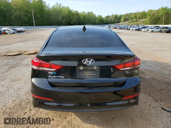 2018 Hyundai Elantra Value Edition with VIN 5NPD84LF5JH338256, listed as a Copart auction lot 52524715 with 98,338 mi miles and Salvage Title. Bid and sale history available at DreamBid. Image 6.