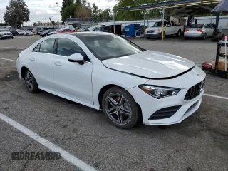2021 Mercedes-Benz CLA with VIN W1K5J4GB9MN152844, listed as a Copart auction lot 43820873 with 32,514 mi miles. Bid and sale history available at carsss.com. Image 4.