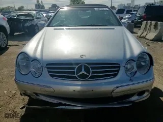 2004 Mercedes-Benz CLK-Class Cabriolet 3.2L with VIN WDBTK65G94T018208, listed as a Copart auction lot 76074114 with 62,358 mi miles and Non Repairable. Bid and sale history available at carsss.com. Image 10.