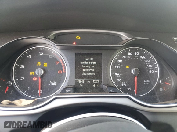 2014 Audi allroad Premium Plus with VIN WA1UFAFL0EA131822, listed as a Copart auction lot 76324684 with 73,048 mi miles and Salvage Title. Bid and sale history available at carsss.com. Image 9.