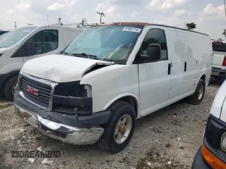 2006 GMC Savana z VIN 1GTFG15T461233865, wystawiony jako Copart lot #57902714 z przebiegiem 31 232 mil mil oraz Szkoda całkowita • Salvage title. Historia ofert i sprzedaży dostępna na DreamBid. Obrazek 1.
