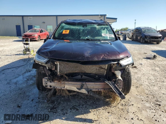 2022 Chevrolet Traverse LT Cloth with VIN 1GNEVGKW7NJ143084, listed as a Copart auction lot 49617865 with 0 mi miles and Non Repairable. Bid and sale history available at carsss.com. Image 5.