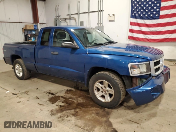2011 Ram Dakota Bighorn/Lonestar with VIN 1D7RW3BK8BS670446, listed as a Copart auction lot 87371804 with 104,376 mi miles and Salvage Title. Bid and sale history available at carsss.com. Image 4.