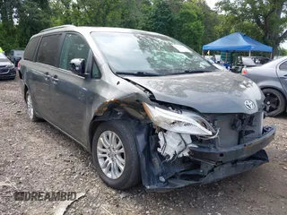 2012 Toyota Sienna XLE AAS with VIN 5TDYK3DC5CS181116, listed as a IAAI auction lot 42511625 with 120,721 mi miles and . Bid and sale history available at DreamBid. Image 1.