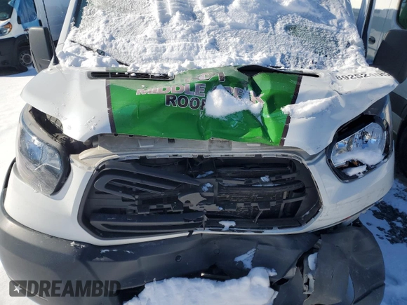 2018 Ford Transit with VIN 1FTYR2CMXJKA72171, listed as a Copart auction lot 89252405 with Not Provided miles and Salvage Title. Bid and sale history available at carsss.com. Image 12.