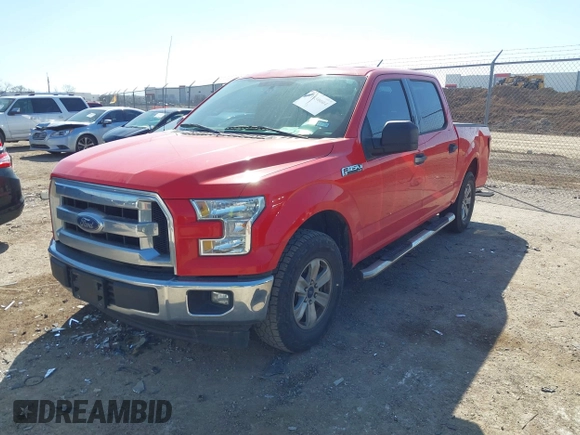 2017 Ford F-150 XL with VIN 1FTEW1C81HKC41044, listed as a IAAI auction lot 41650604 with 110,671 mi miles. Bid and sale history available at carsss.com. Image 17.