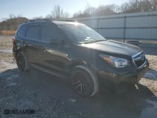 2016 Subaru Forester 2.0XT Premium with VIN JF2SJGDC6GH509722, listed as a Copart auction lot 46617605 with 102,490 mi miles and Salvage Title. Bid and sale history available at carsss.com. Image 4.