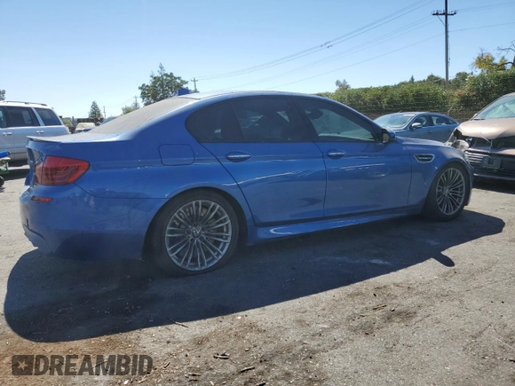 2016 BMW M5 with VIN WBSFV9C57GG343387, listed as a Copart auction lot 73416564 with 71,131 mi miles and Salvage Title. Bid and sale history available at carsss.com. Image 3.