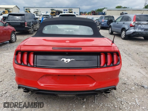 2019 Ford Mustang EcoBoost с VIN 1FATP8UH7K5170388, выставлен на аукционе Copart как лот 55011515 с пробегом 31 010 миль миль и Списание • Salvage title. История ставок и продаж доступна на DreamBid. Изображение 6.