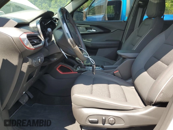 2023 Chevrolet TrailBlazer RS with VIN KL79MUSL2PB212940, listed as a Copart auction lot 65130294 with 4,954 mi miles and Salvage Title. Bid and sale history available at DreamBid. Image 7.