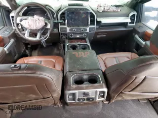 2022 Ford F-250 XL with VIN 1FT7W2BT1NED21300, listed as a Copart auction lot 58690815 with Not provided miles and Salvage title. Bid and sale history available at DreamBid. Image 8.