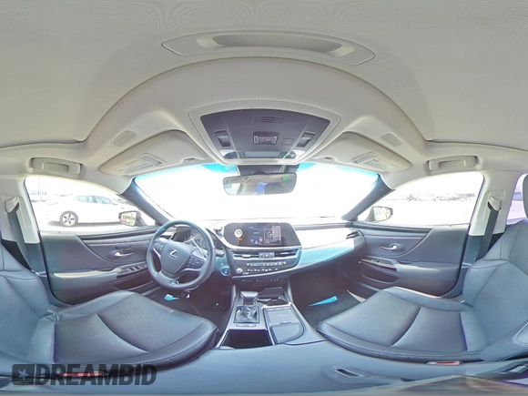2022 Lexus ES 300h with VIN 58ADA1C14NU017588, listed as a Copart auction lot 60114915 with 110,205 mi miles and Salvage title. Bid and sale history available at DreamBid. Image 14.