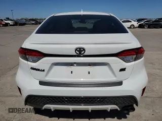 2022 Toyota Corolla SE with VIN JTDS4MCE0N3509989, listed as a Copart auction lot 49043335 with 7,670 mi miles and Salvage Title. Bid and sale history available at carsss.com. Image 6.