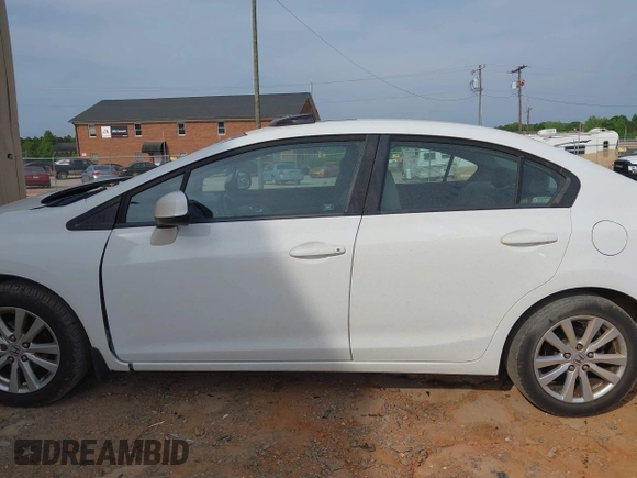 2012 Honda Civic EX with VIN 2HGFB2F82CH309404, listed as a IAAI auction lot 42080934 with 173,136 mi miles and . Bid and sale history available at DreamBid. Image 14.