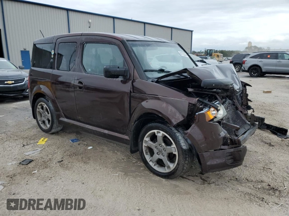 2008 Honda Element with VIN 5J6YH17968L001678, listed as a Copart auction lot 81722374 with 153,987 mi miles and Salvage Title. Bid and sale history available at DreamBid. Image 4.