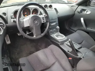 2004 Nissan 350Z Touring with VIN JN1AZ34E04T063110, listed as a Copart auction lot 50124855 with 142,383 mi miles and Salvage Title. Bid and sale history available at carsss.com. Image 8.