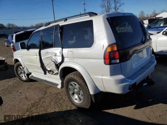 2003 Mitsubishi Montero z VIN JA4MT41RX3J013246, wystawiony jako Copart lot #42210545 z przebiegiem 188 387 mil mil oraz Szkoda całkowita • Salvage title. Historia ofert i sprzedaży dostępna na DreamBid. Obrazek 2.