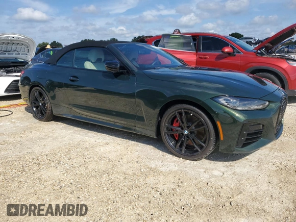 2024 BMW 4 Series M440i xDrive с VIN WBA63AT07RCP43301, выставлен на аукционе Copart как лот 73932904 с пробегом Не указан миль и Списание • Salvage title. История ставок и продаж доступна на DreamBid. Изображение 4.