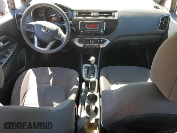 2016 Kia Rio LX with VIN KNADM5A31G6640055, listed as a Copart auction lot 49358645 with 170,996 mi miles and Salvage Title. Bid and sale history available at carsss.com. Image 8.