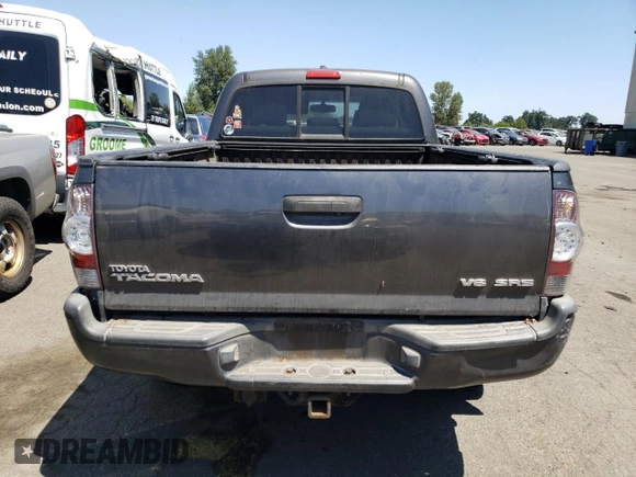 2010 Toyota Tacoma with VIN 3TMMU4FN9AM017720, listed as a Copart auction lot 62649644 with 264,614 mi miles and Salvage Title. Bid and sale history available at carsss.com. Image 6.