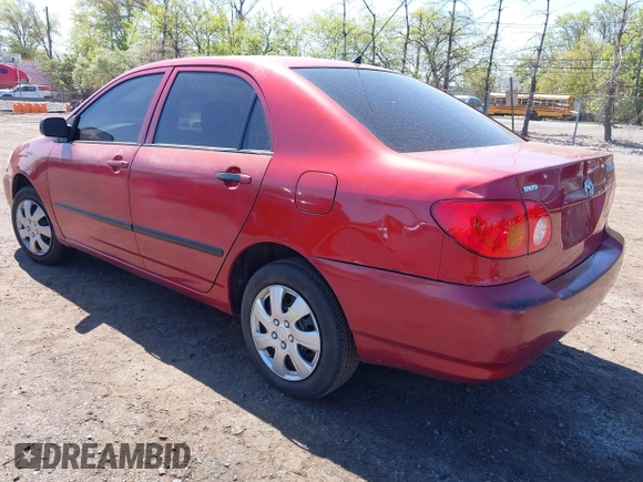 2003 Toyota Corolla CE with VIN 2T1BR32E13C148516, listed as a IAAI auction lot 42130324 with 210,596 mi miles and . Bid and sale history available at DreamBid. Image 3.