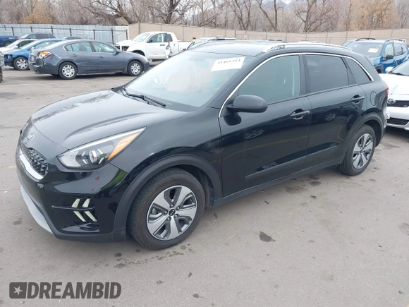 2020 Kia Niro LXS with VIN KNDCB3LC6L5369757, listed as a IAAI auction lot 41461384 with 143,926 mi miles. Bid and sale history available at carsss.com. Image 17.