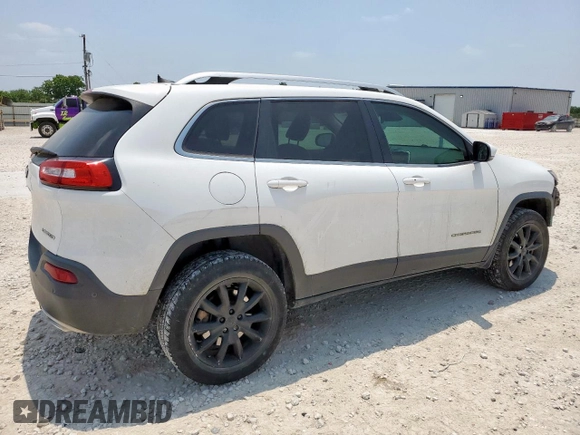 2016 Jeep Cherokee Limited with VIN 1C4PJMDS4GW249150, listed as a Copart auction lot 58017975 with 109,953 mi miles and Salvage title. Bid and sale history available at DreamBid. Image 3.