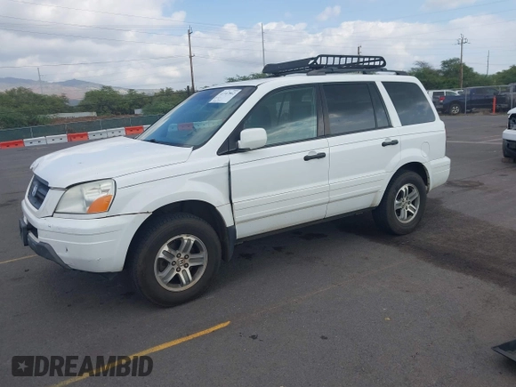 2005 Honda Pilot EX-L with RES with VIN 2HKYF186X5H530910, listed as a IAAI auction lot 41167862 with 199,775 mi miles. Bid and sale history available at carsss.com. Image 17.