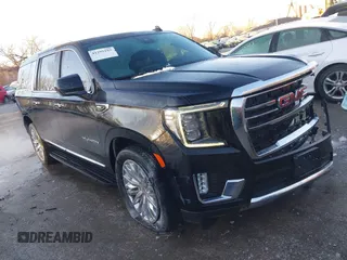 2023 GMC Yukon XL SLT with VIN 1GKS2GKD4PR350382, listed as a IAAI auction lot 41295165 with 38,075 mi miles. Bid and sale history available at carsss.com. Image 1.