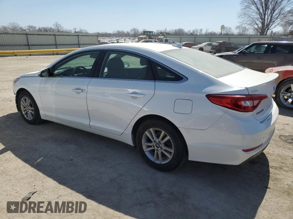 2016 Hyundai Sonata SE with VIN 5NPE24AF7GH331469, listed as a Copart auction lot 49124285 with 136,221 mi miles and Salvage Title. Bid and sale history available at DreamBid. Image 2.